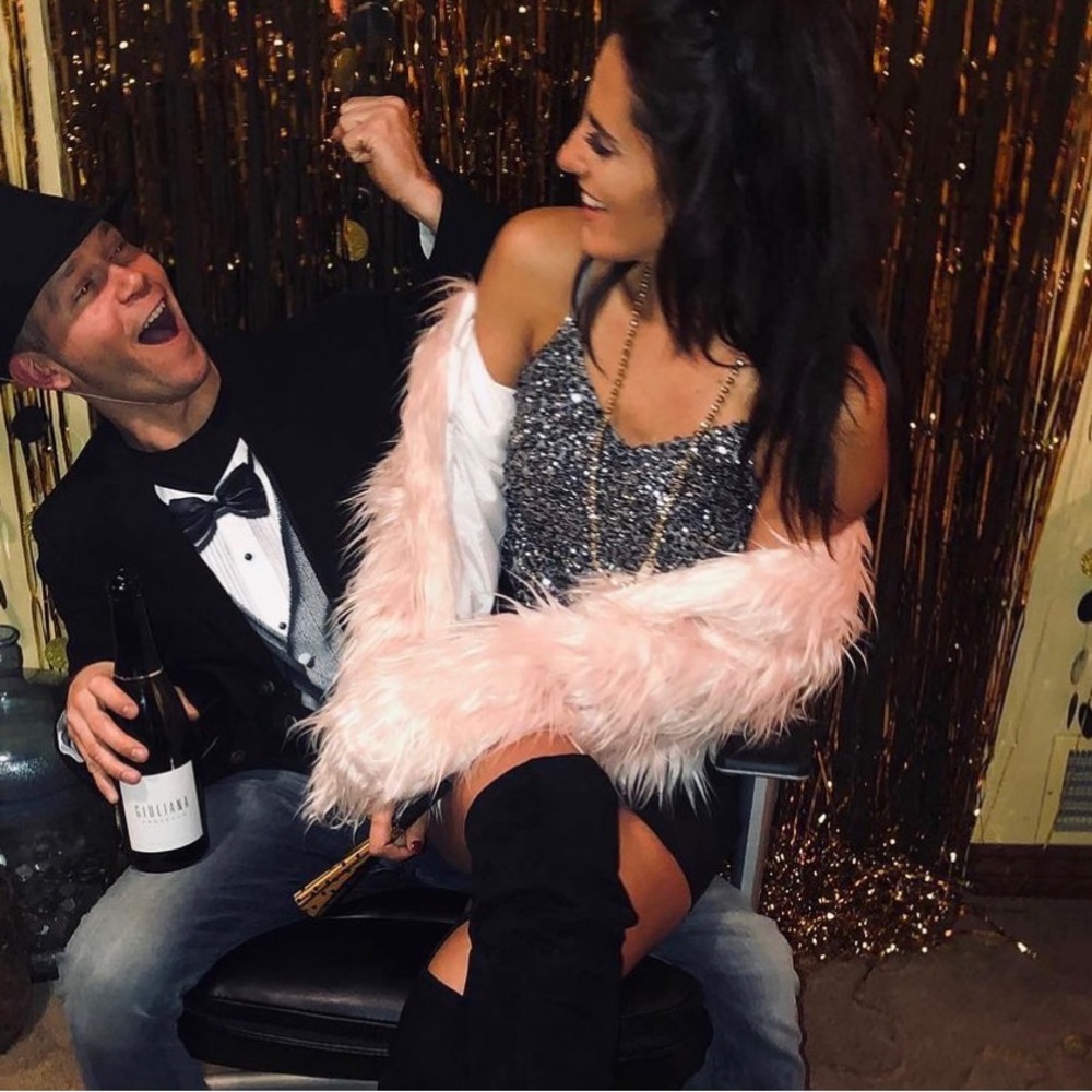 Faux fur jacket